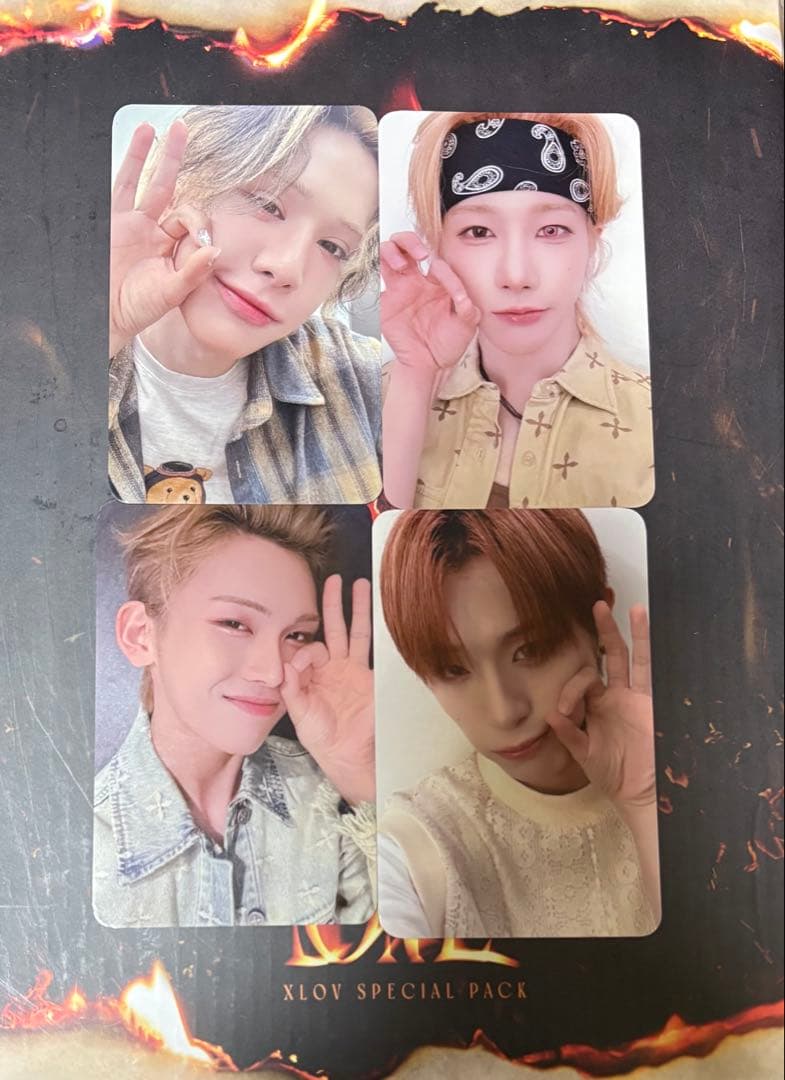 XLOV EVERLINE トレカ4枚セット