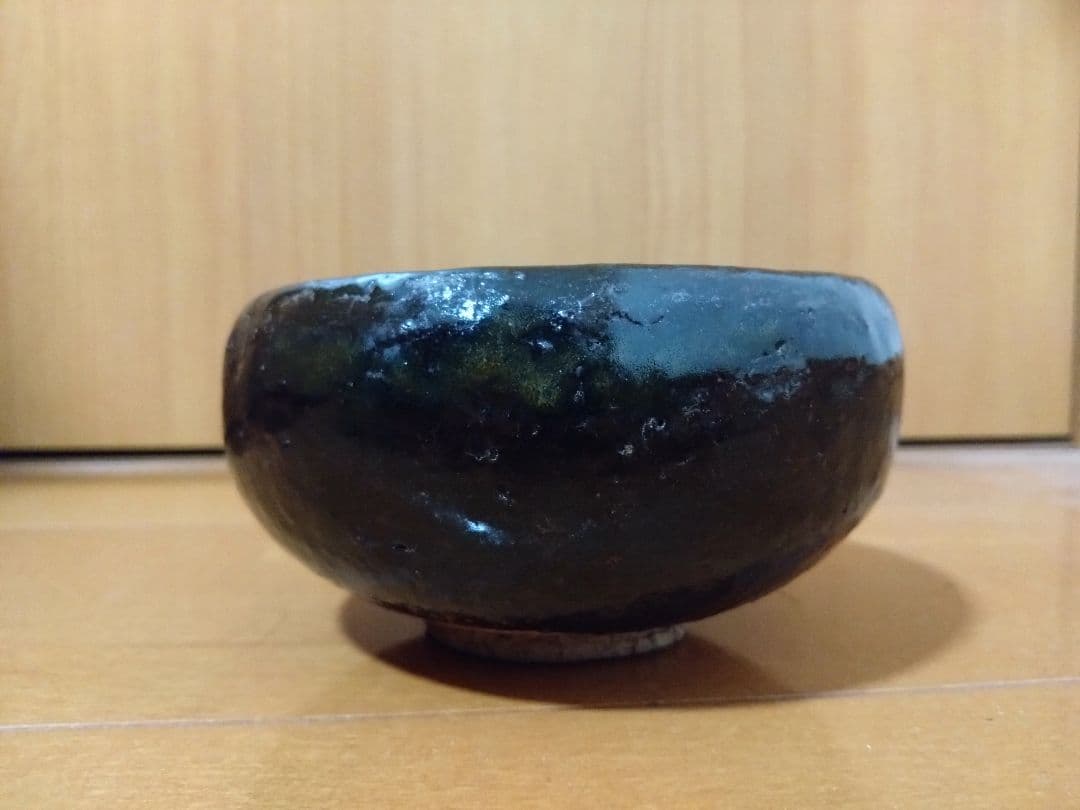 12代理平作黒茶碗