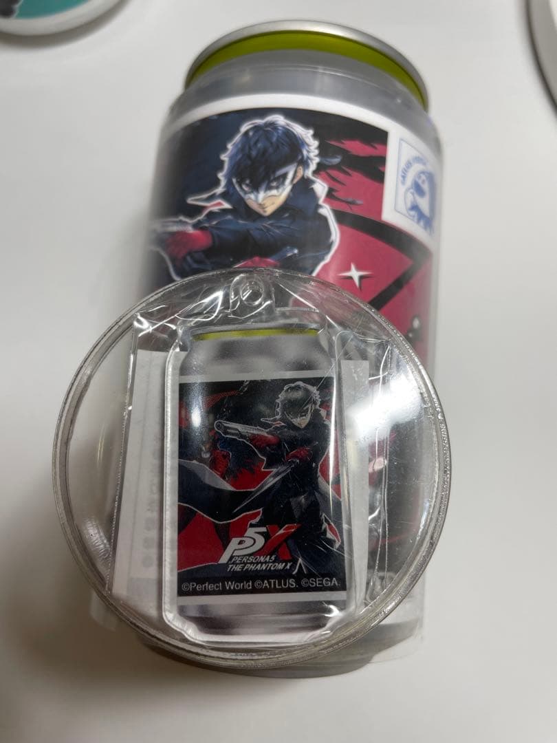 ペルソナ5X ラベル缶 ジョーカー ステッカー オリジナルアクキ