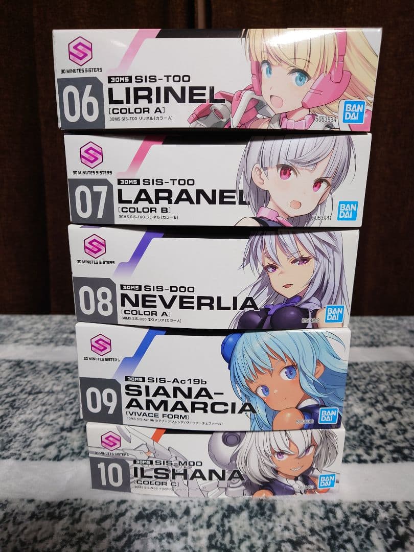 ナ*シ様 30MS　リリネル　ララネル　シアナ・アマルシア　ネヴァリア　イルシュ