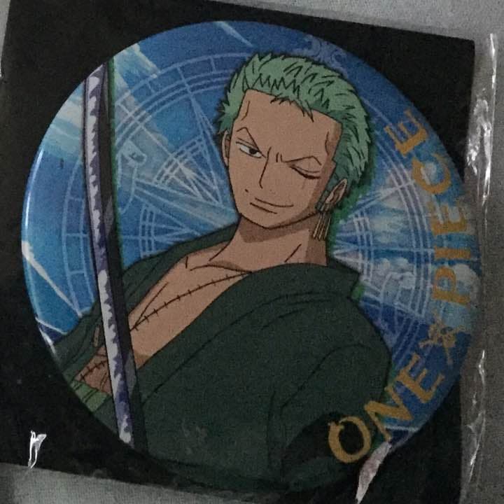 ワンピース 麦わらストア 缶バッジ ゾロ お宝ボックス 渋谷パルコ