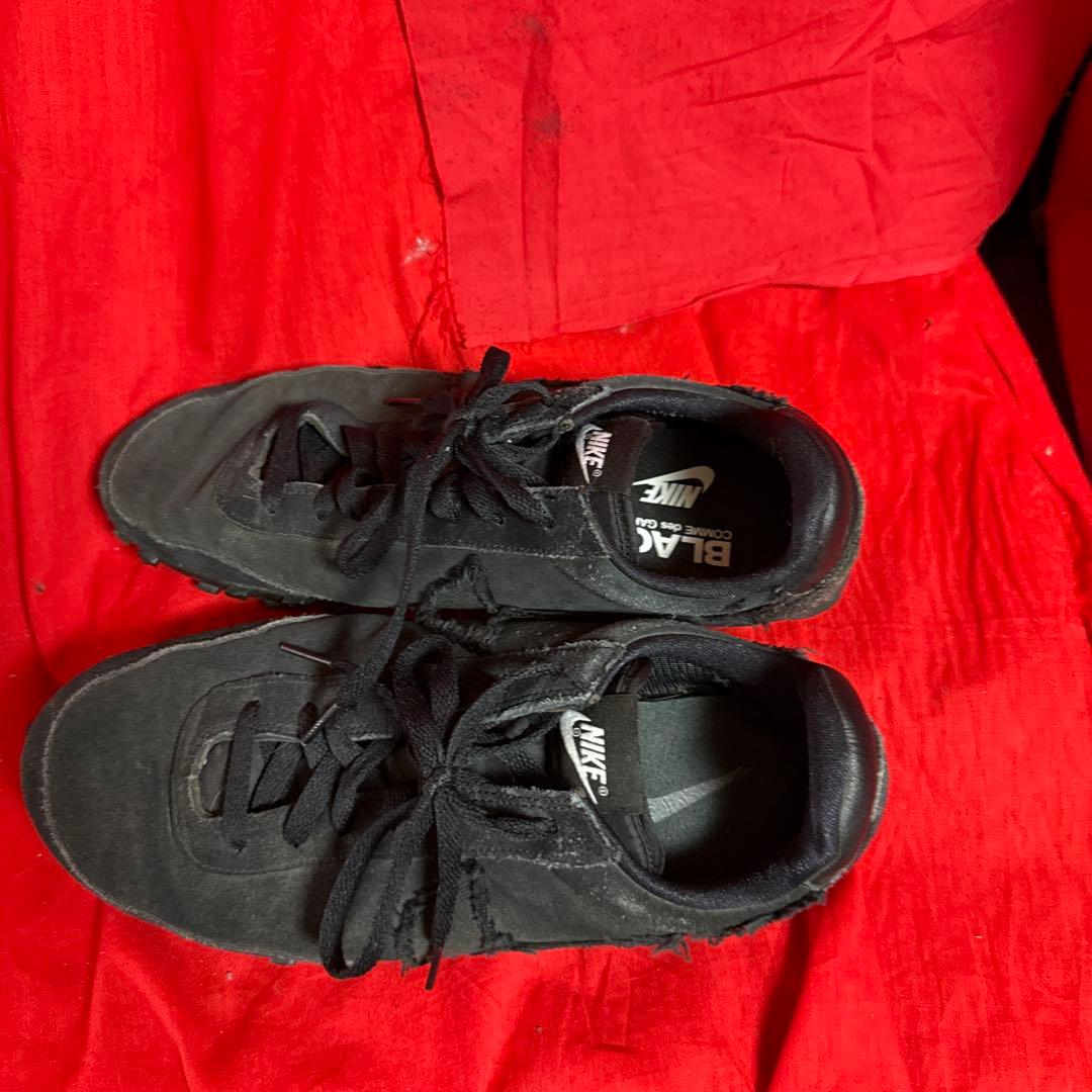 ブラックコムデギャルソン　ナイキワッフルレーサー　US9