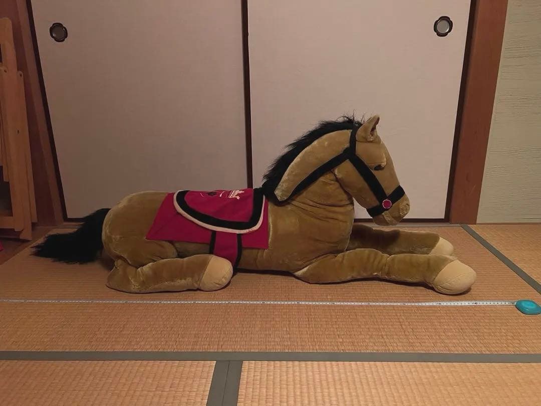 【廃盤】 トイザらス Animal Alley 馬 ジャンボ ぬいぐるみ