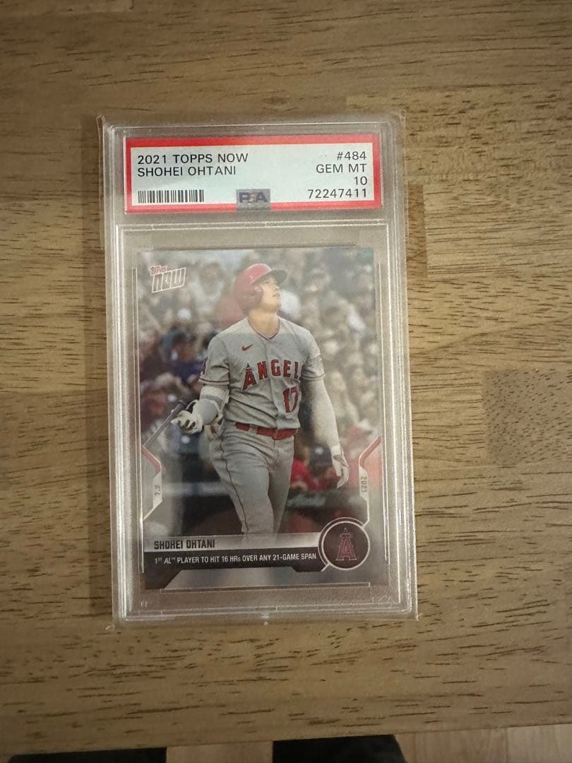 【PSA10】世界で19枚　大谷翔平 前半戦ラストHR topps カード