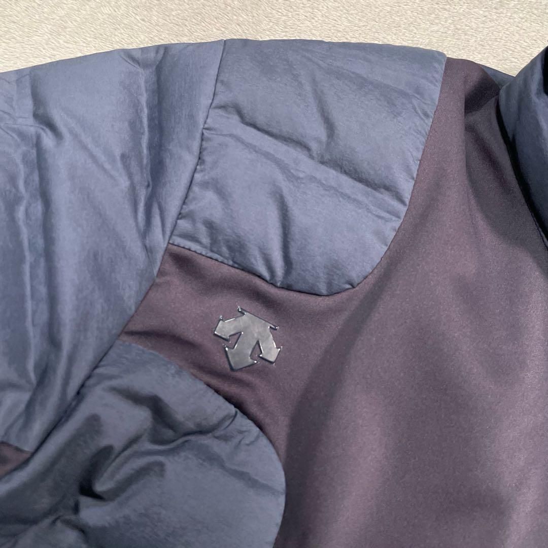 デサント　ゴルフ　エアーポケットダウンジャケット　ネイビー　L