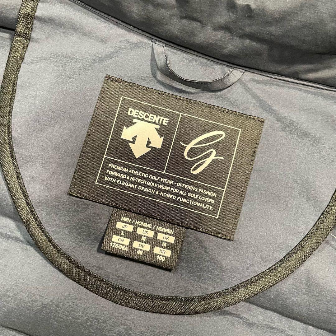 デサント　ゴルフ　エアーポケットダウンジャケット　ネイビー　L