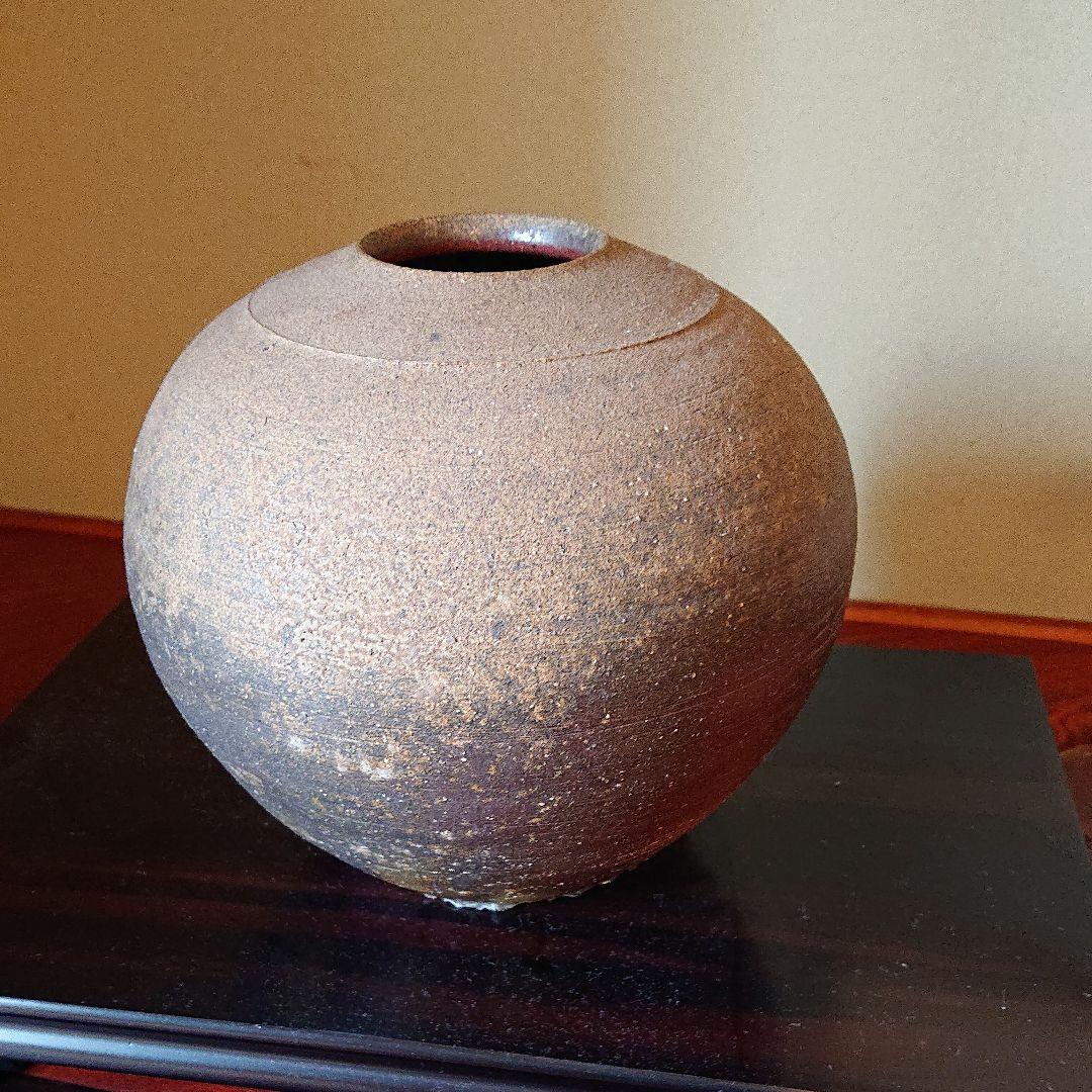 備前焼の壺