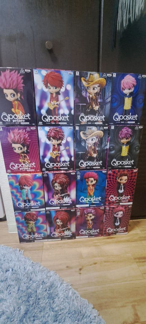 HIDE Qposket フィギュア フルコンプ 16体セット　ミニチュア付き