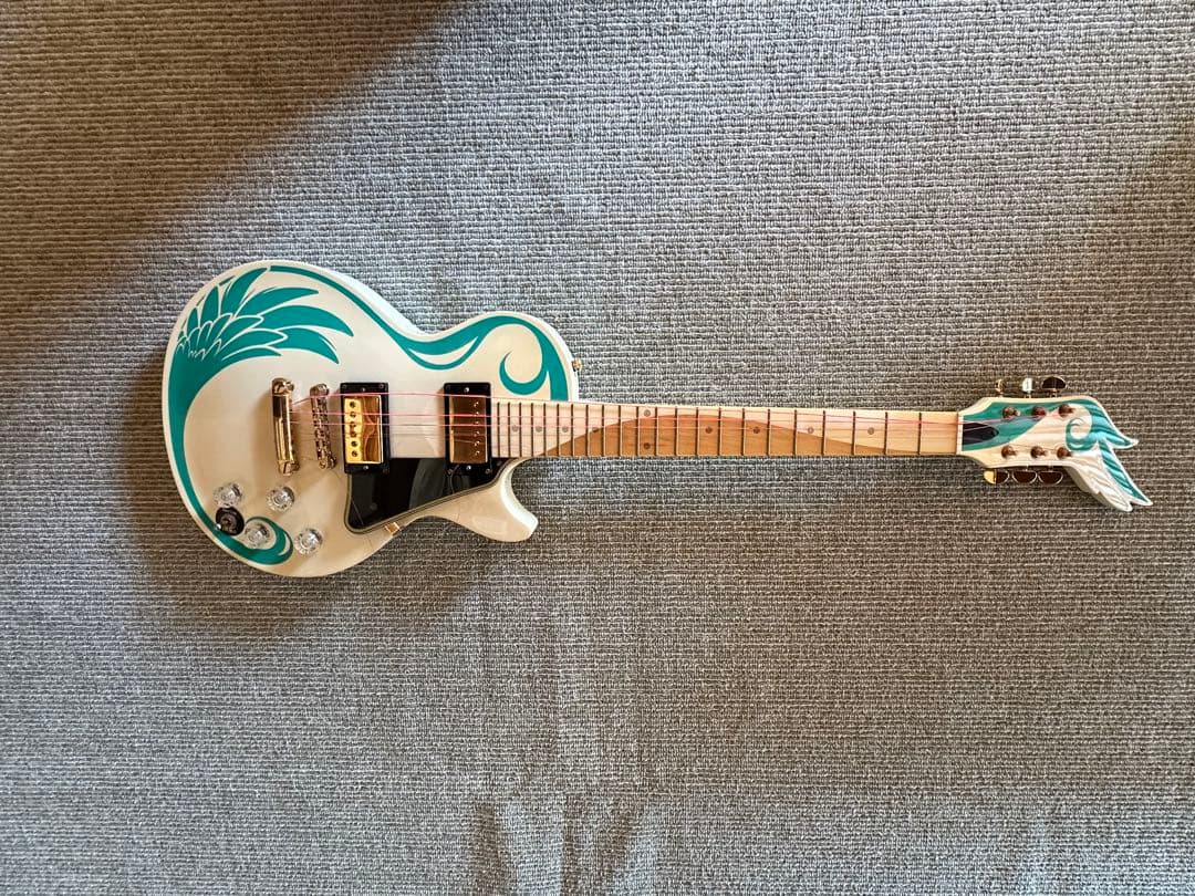 希少品ESP×OVERDRIVE コラボギター フロムハート僕が天使になった理由