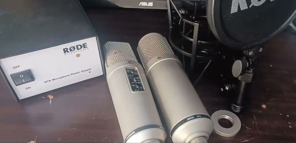 RODE NTK、NT2-A コンデンサーマイク、ショックマウントセット