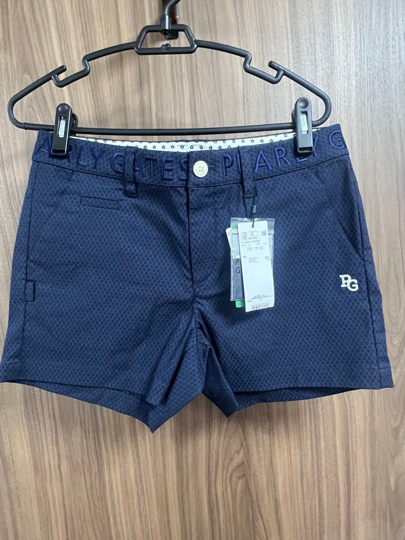 新品未使用 パーリーゲイツ ショートパンツ ネイビー2 定価28000円