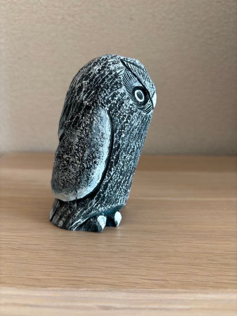 千瓢彫り　中原篤　フクロウ