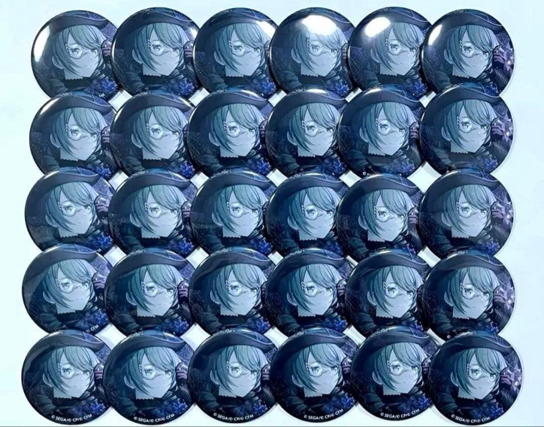 プロセカ 5B 初音ミク グリッター缶バッジ