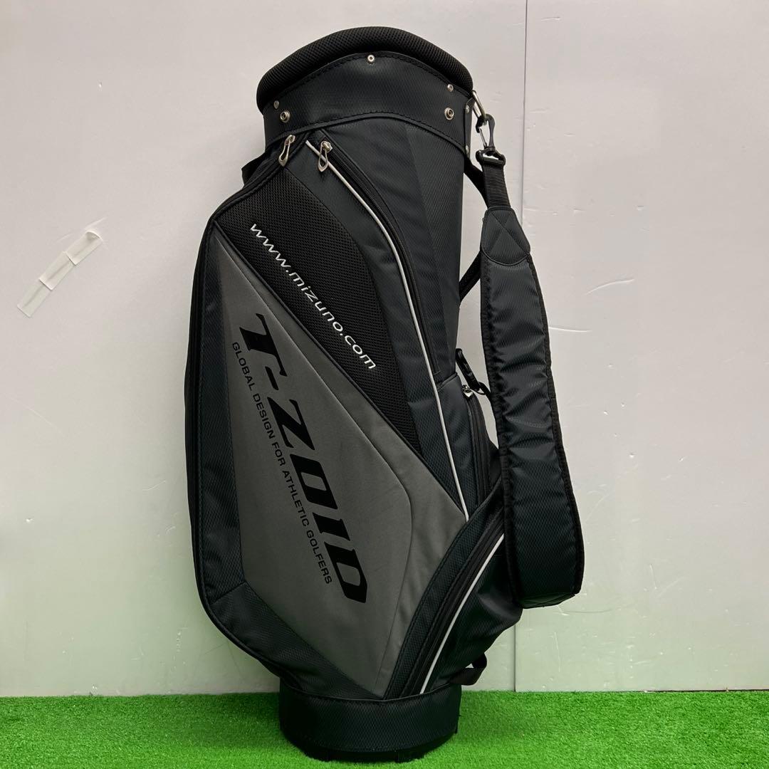 MIZUNO T-ZOID ゴルフバック　ブラック 9インチ　ミズノ　メンズ