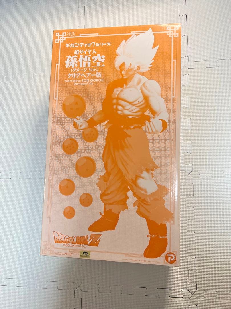 ［ 美品 ］ドラゴンボールギガンティックシリーズ超サイヤ人 孫悟空ダメージVer