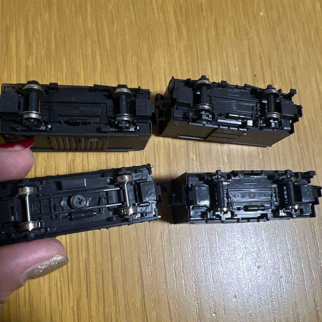 Nゲージ貨物車セット 4両