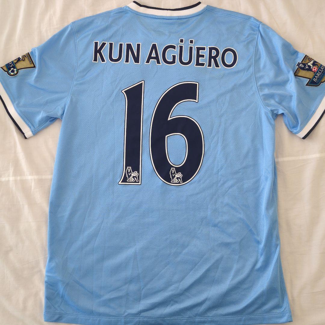 マンチェスター・シティ 13/14ユニフォーム　セルヒオ・アグエロ　16
