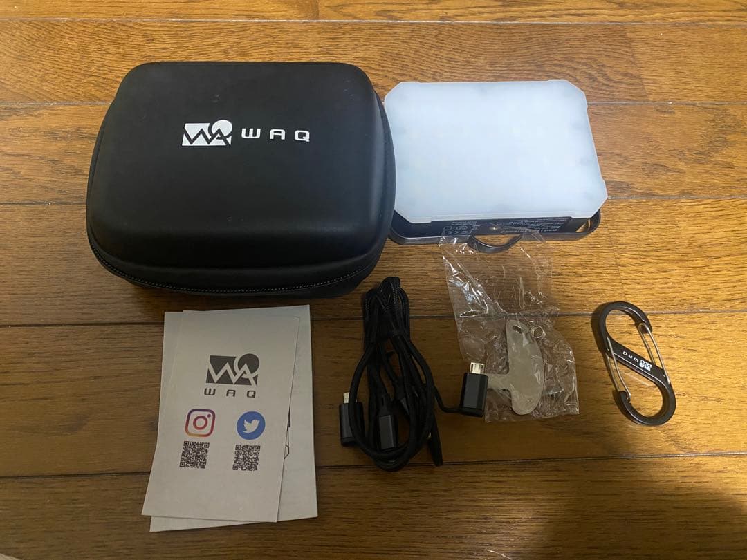 WAQ LEDランタン 2 ブラック