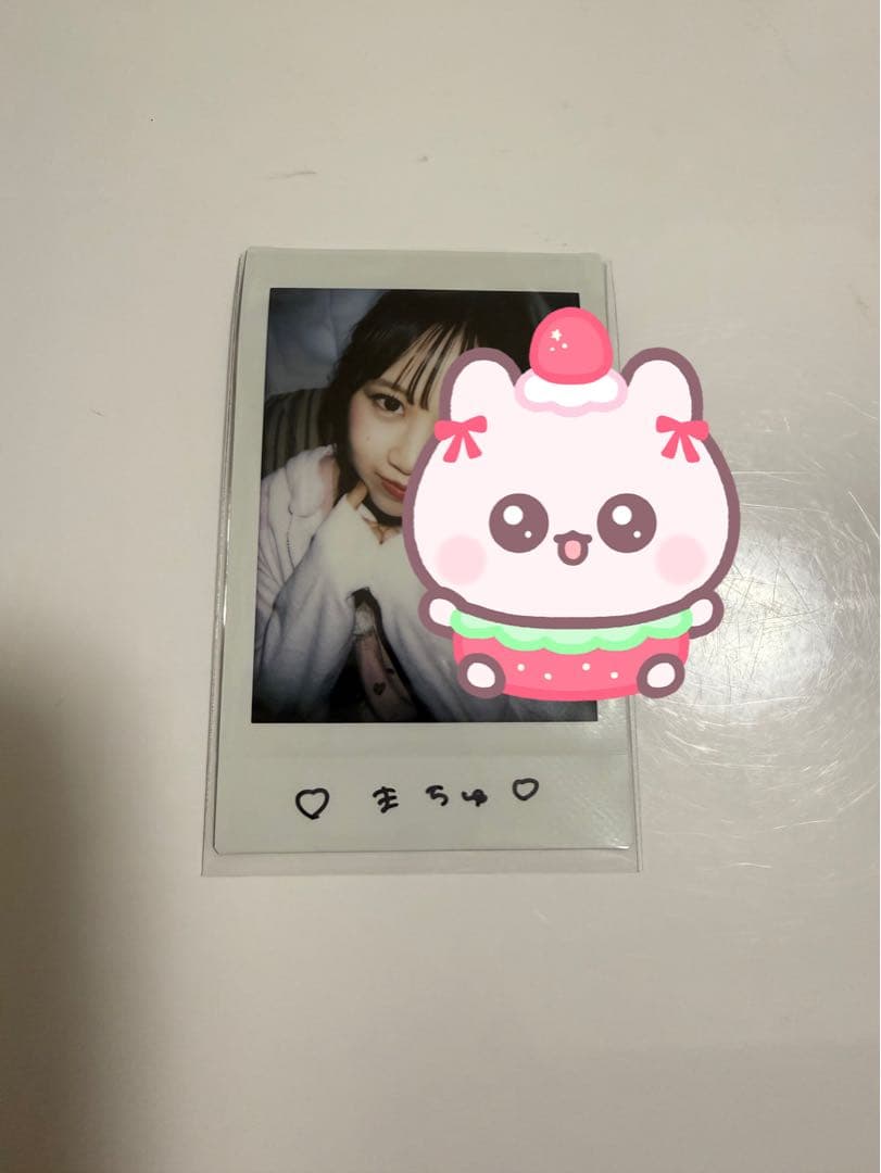 松本かれん　チェキ　サイン　すきくじ