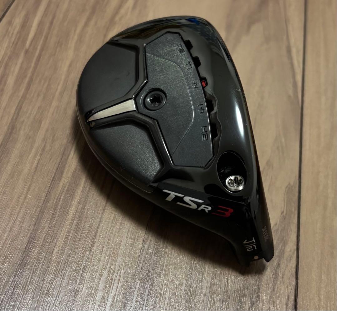 【美品】タイトリスト TSR3 ユーティリティ 21度 ヘッドのみ正規店新品購入