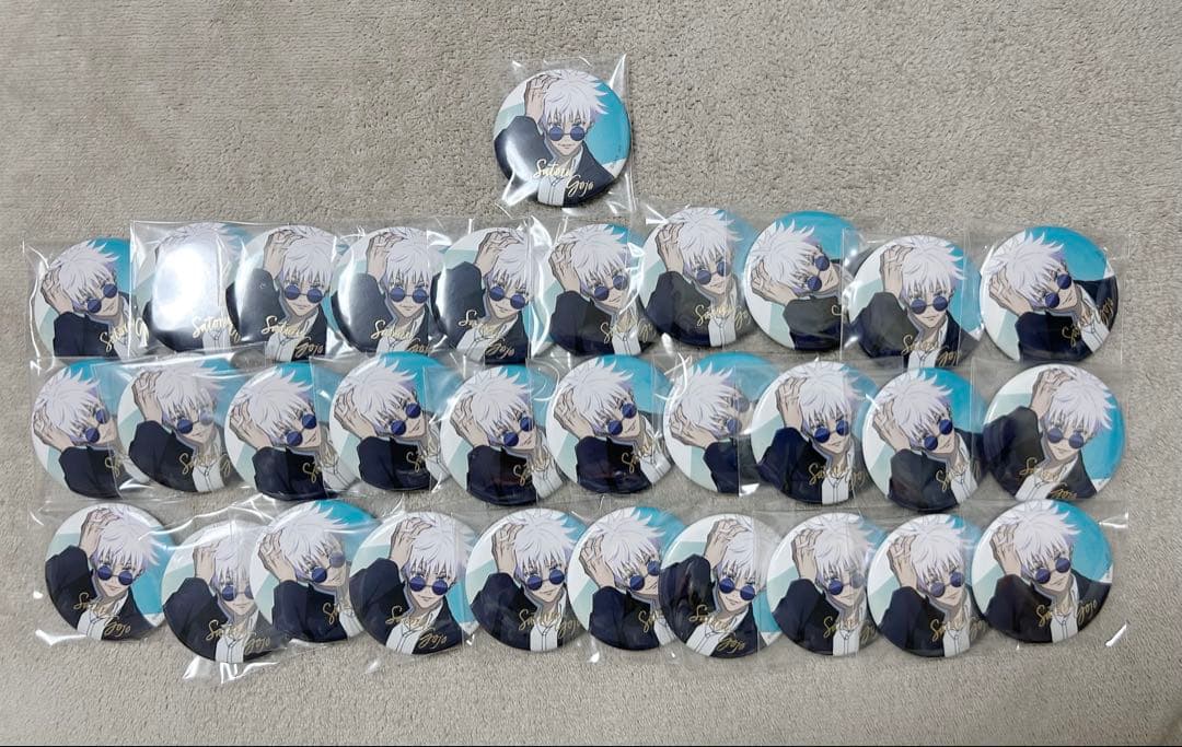 五条悟 缶バッジ PLAZA