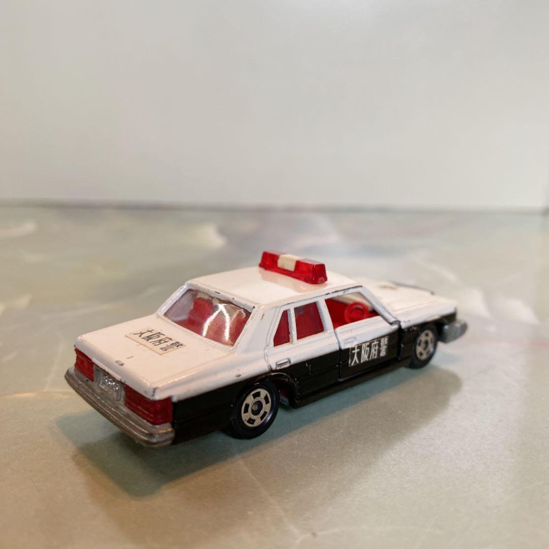 トミカNO.58トヨタクラウンパトロールカー4台(警視庁大阪北海道福岡) 日本製