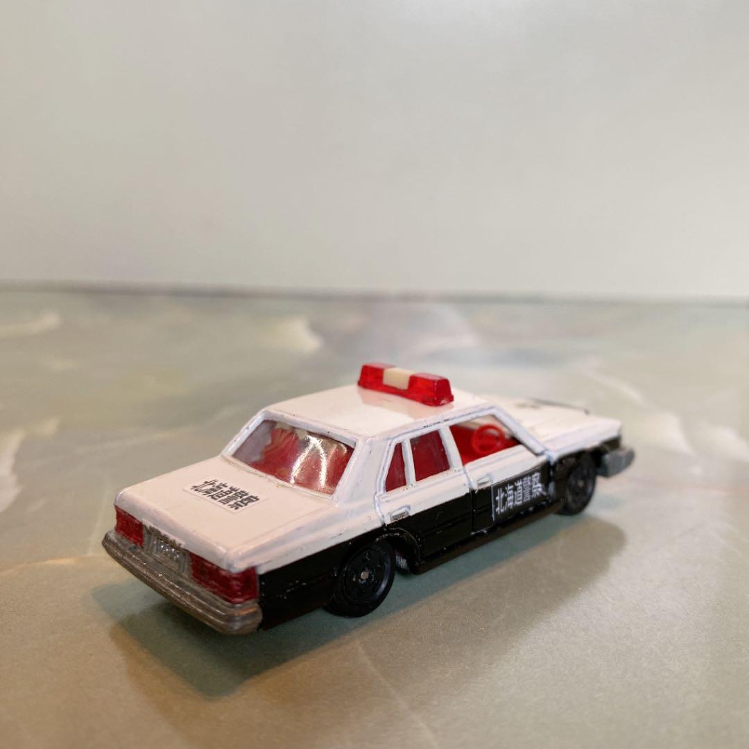トミカNO.58トヨタクラウンパトロールカー4台(警視庁大阪北海道福岡) 日本製