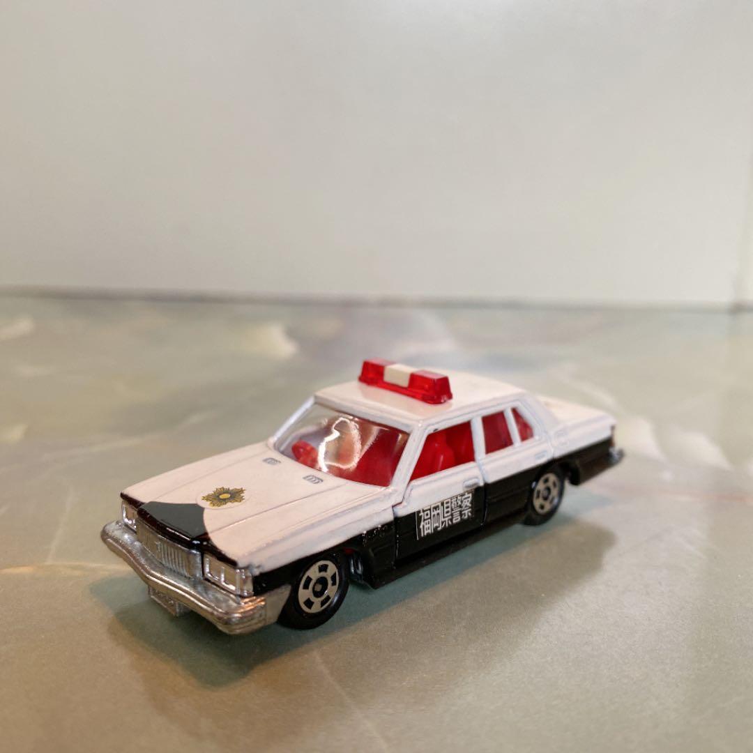 トミカNO.58トヨタクラウンパトロールカー4台(警視庁大阪北海道福岡) 日本製