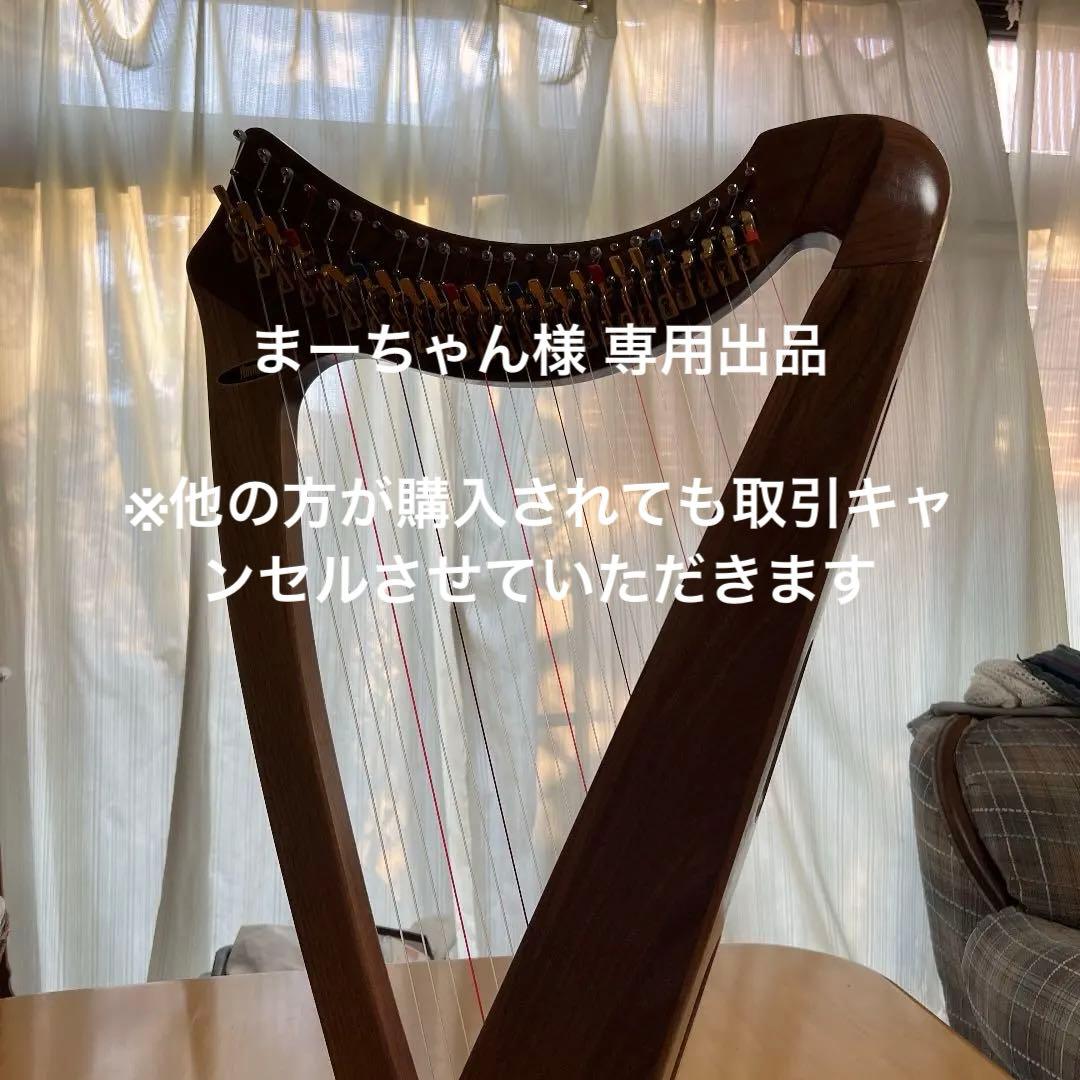 【⠀青山ハープ 】サウルハープ25弦