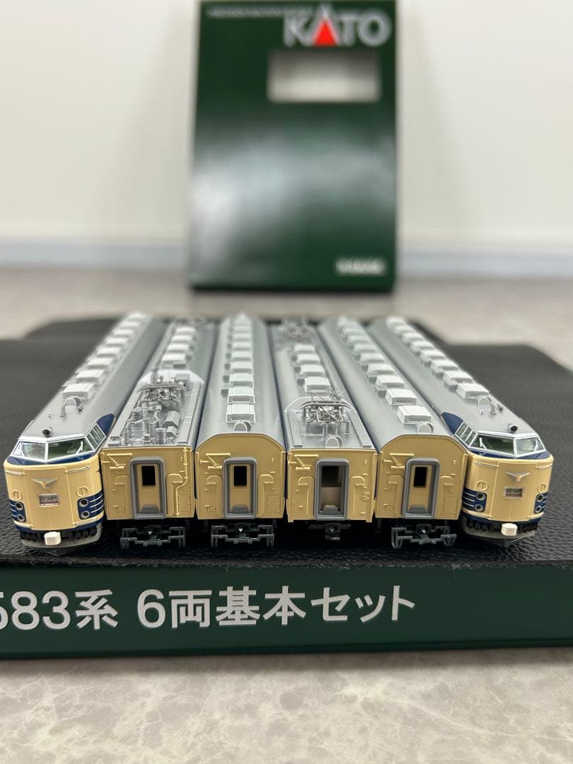 KATO 10-1237.10-1239 583系 6両基本.3両増結セット
