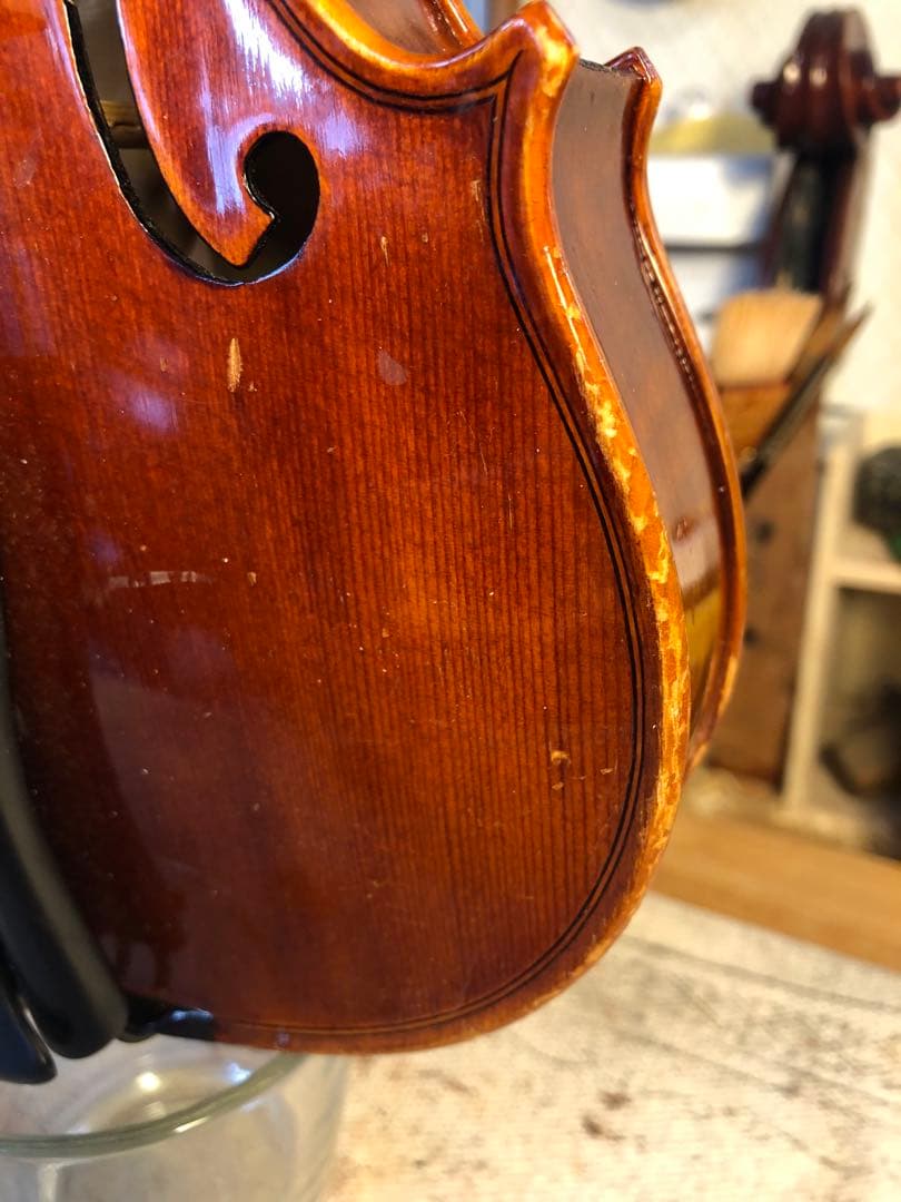 【駒&魂柱調整済】valente分数バイオリンVN30 1/4 2009