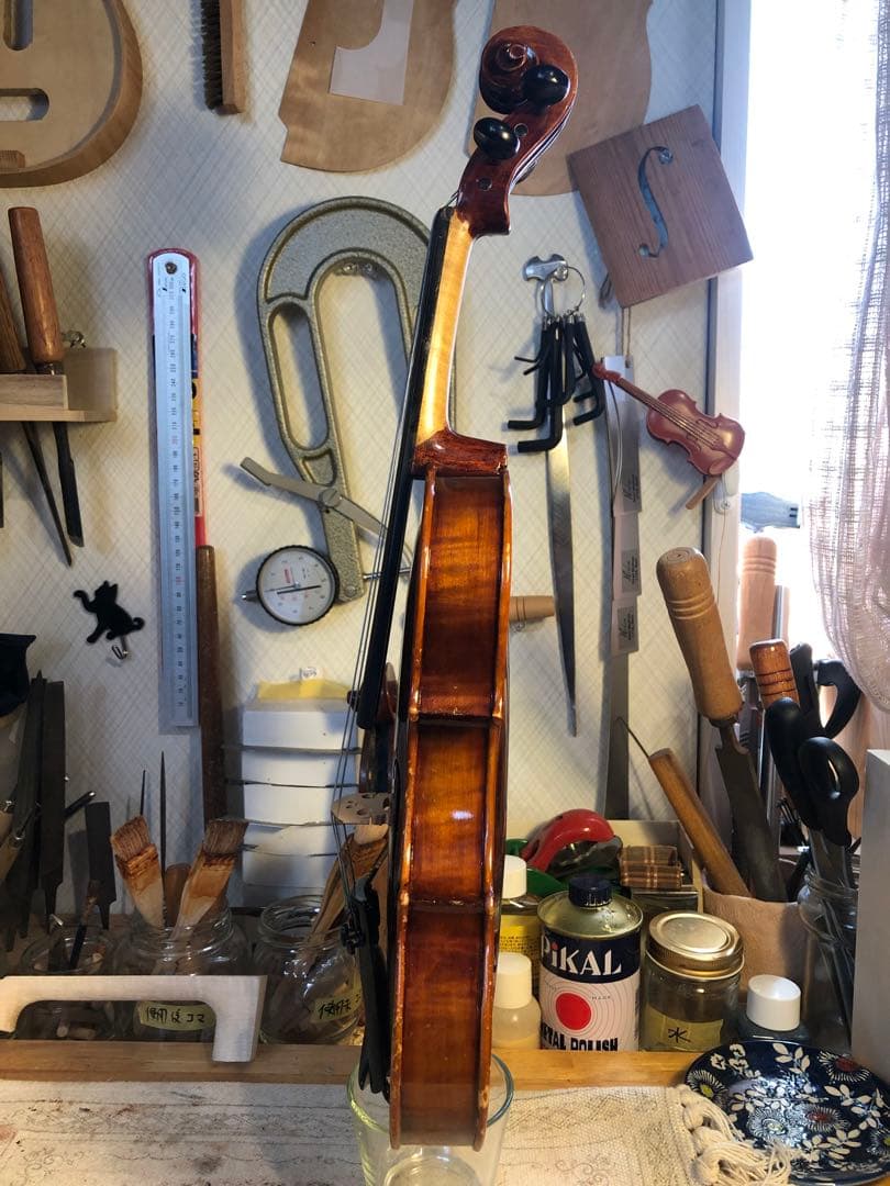 【駒&魂柱調整済】valente分数バイオリンVN30 1/4 2009