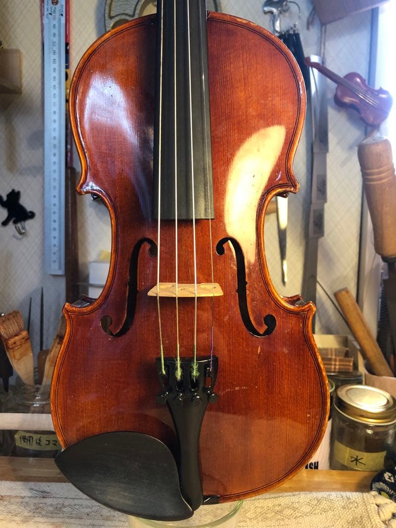 【駒&魂柱調整済】valente分数バイオリンVN30 1/4 2009