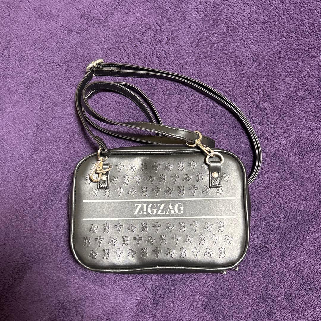 真天地開闢集団 ジグザグ 守護皮革袋(ポーチ) ショルダーバッグ