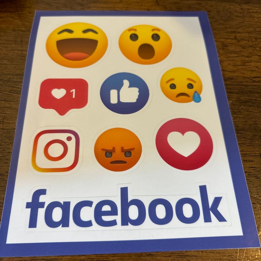 非売品 レアFacebookシール ステッカー