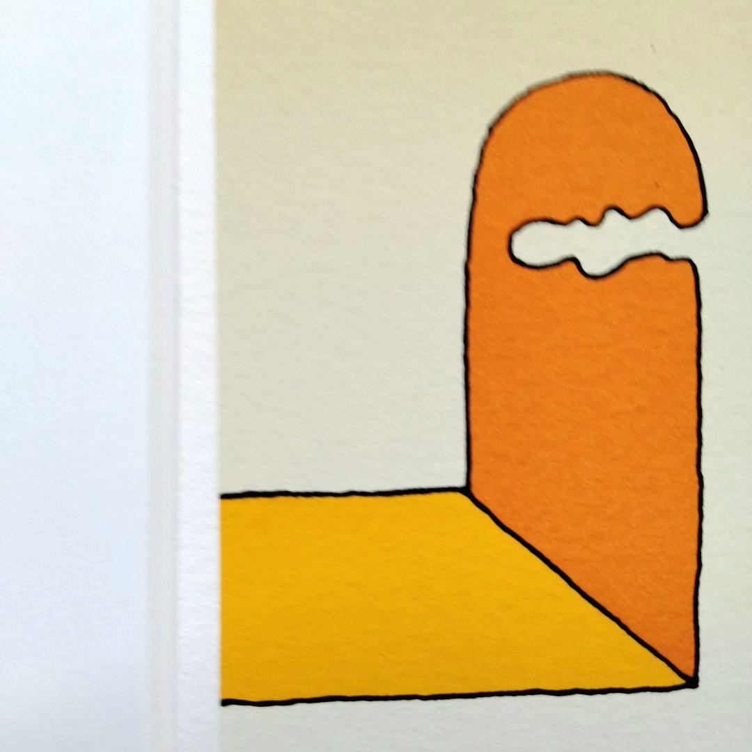 ☆ 元永定正 シルクスクリーン