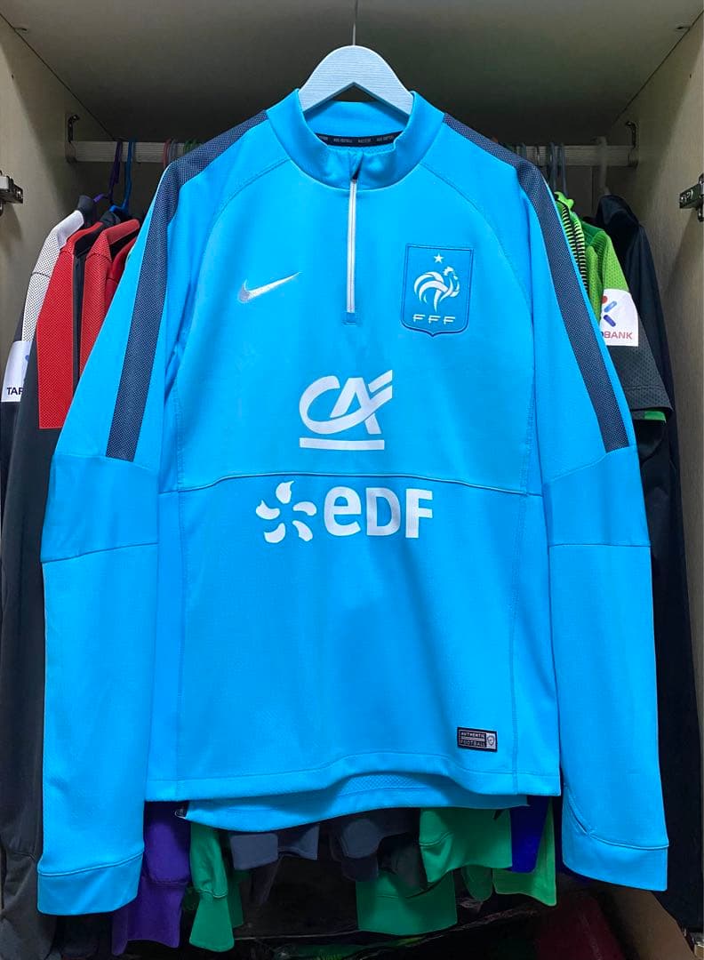 NIKE　サッカー　フランス代表カリム・ベンゼマ トレーニングトップ　ジャージ