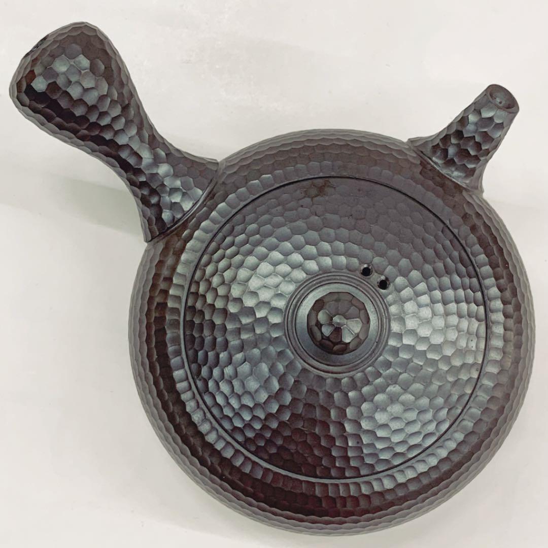 【急須32      1.5号丸極細ダイヤ】三代森伊呂久　共箱