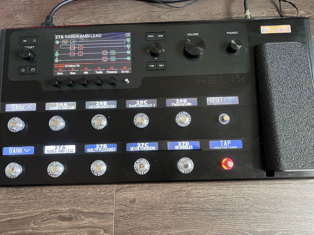 Line 6 Helixfloor 専用キャリーケース付き