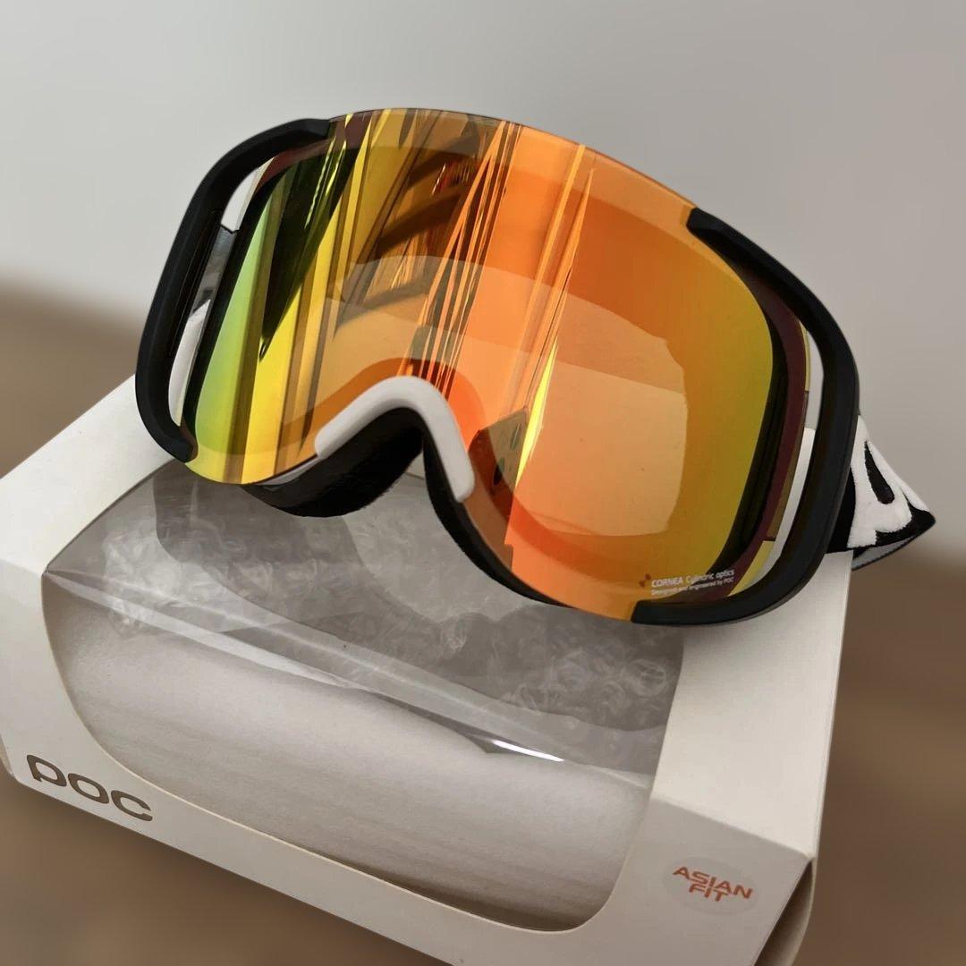 POC ゴーグル オレンジ・イエローグラデーション