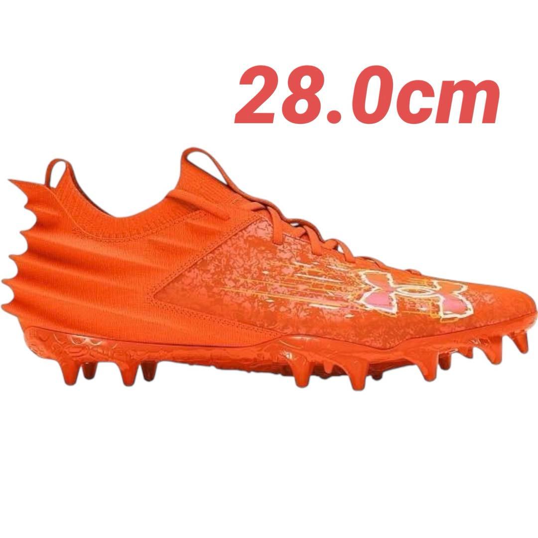 【28cm】UA BLUR SMOKE SUEDE 2 MC アメフト スパイク