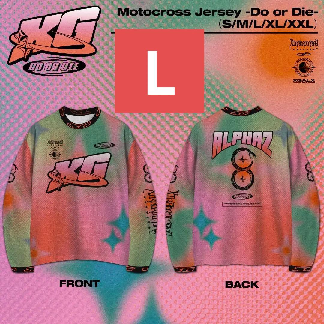 アイドル XG Motocross Jersey -Do or Die- L