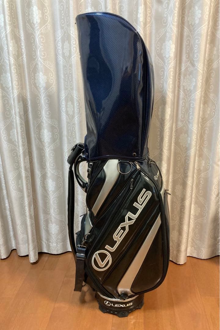 LEXUS レクサス　キャディバッグ　美品　ゴルフ　バッグ　メンズ