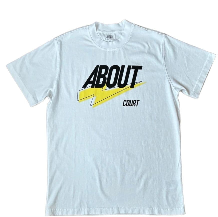 ABOUTアバウトMEN'S TECH T-SHIRT WARM UP 白　L