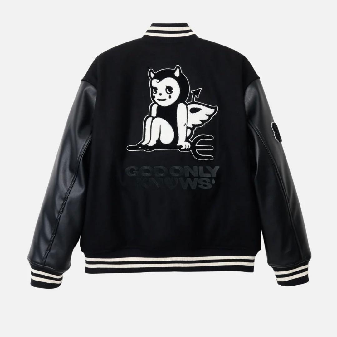 三代目JSB岩田剛典ゴッドオンリーノウズ DEVIL VARSITYJACKET
