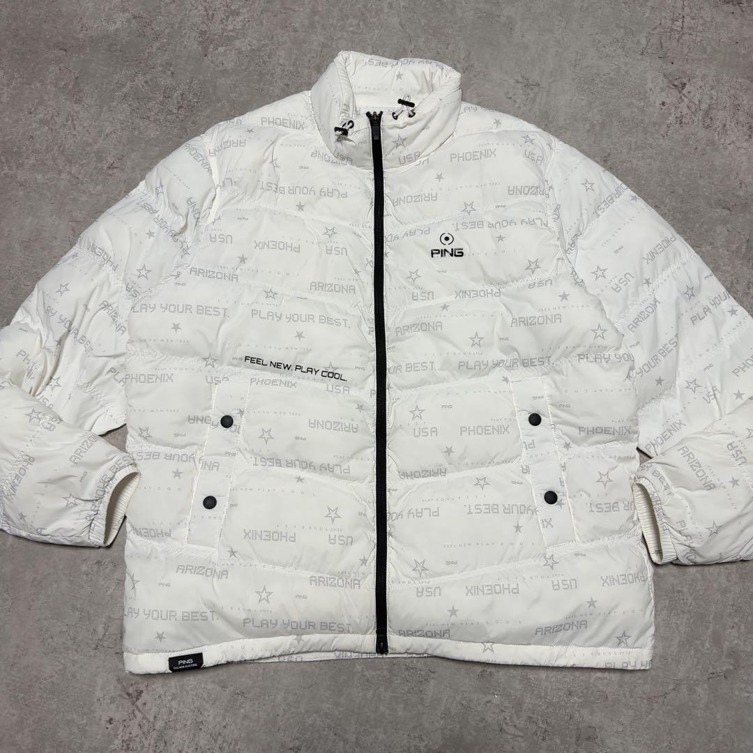 ピン PING フルジップ 中綿ブルゾン LL 中綿ダウンジャケット　ゴルフ