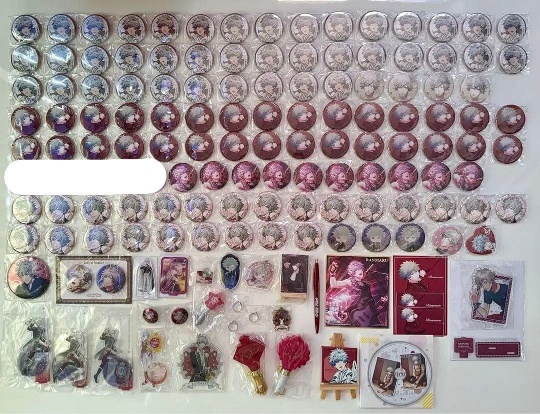 即購入・バラ売り可 【画像4枚】うたプリ 蘭丸 缶バッジ アクスタ チャーム 等