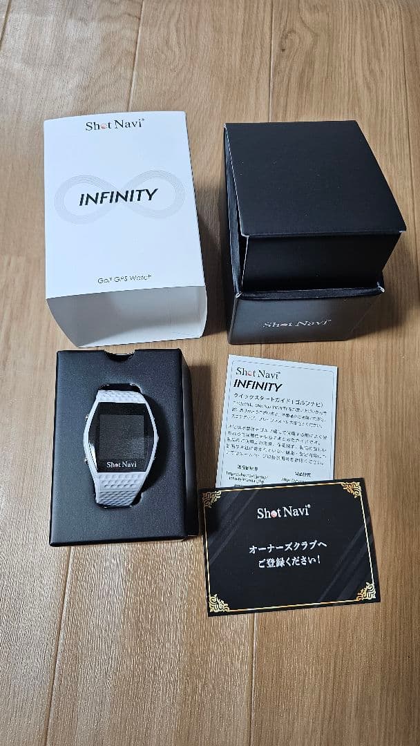 Shot Navi INFINITY ゴルフ GPS ウォッチ