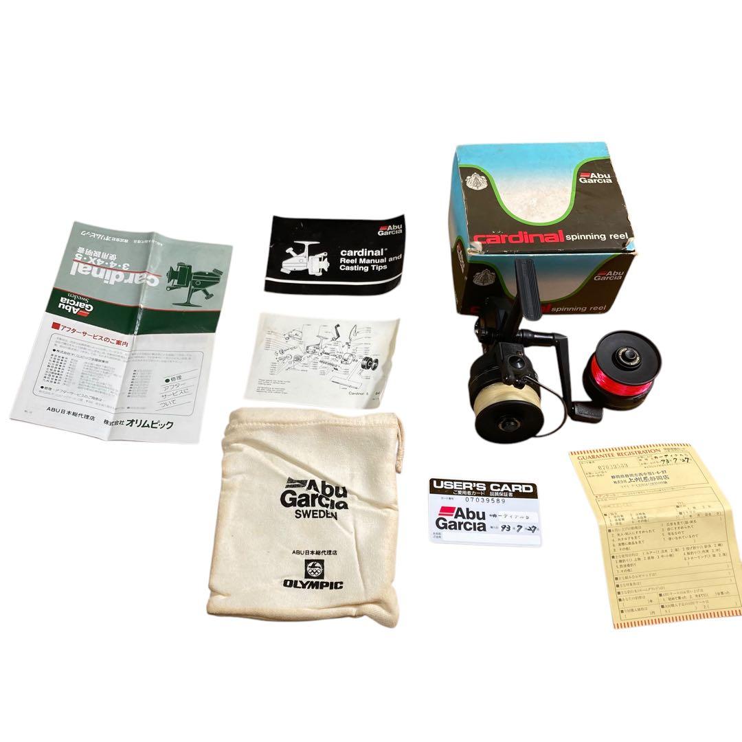 ⭐️美品Abu Garcia Cardinal C5 オールド　リール　付属品多数