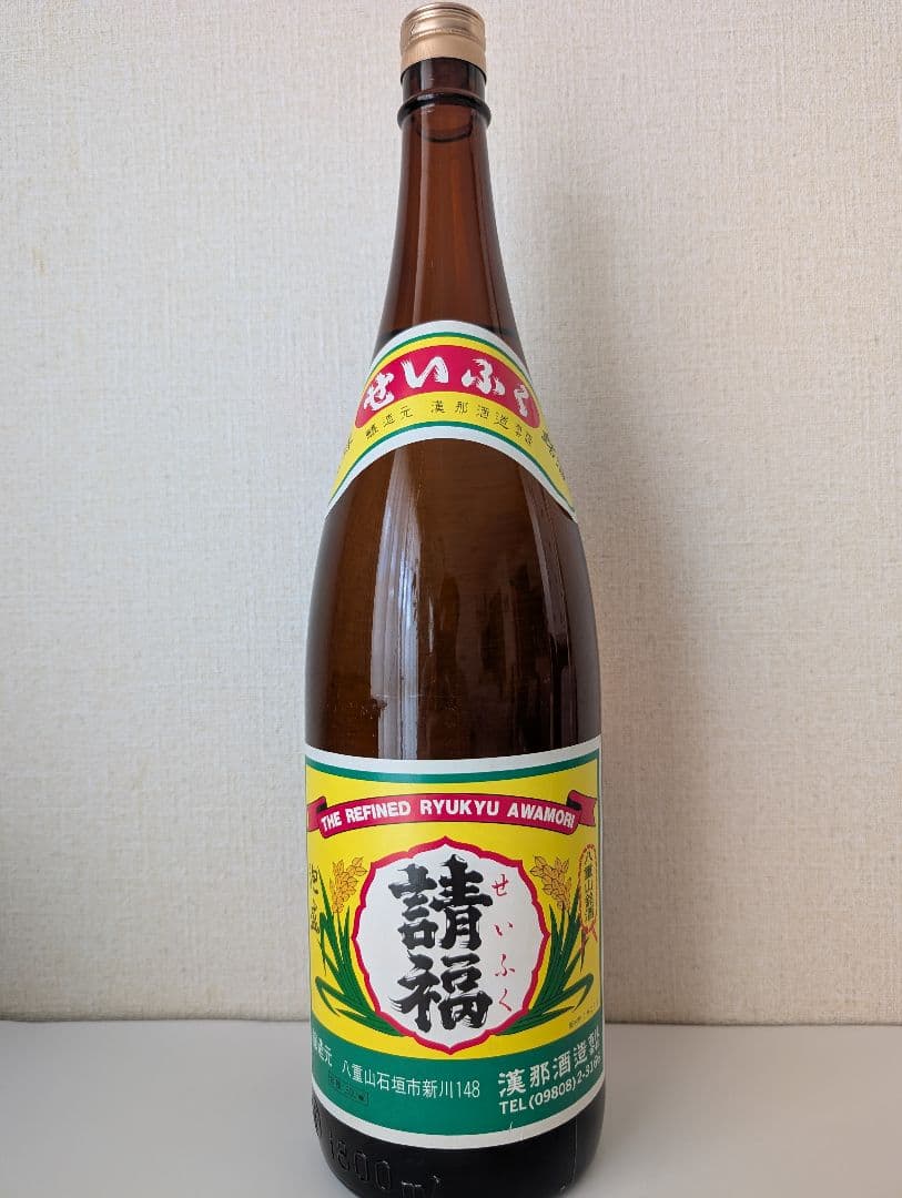 泡盛古酒　漢那酒造時代の請福 １８００ml
